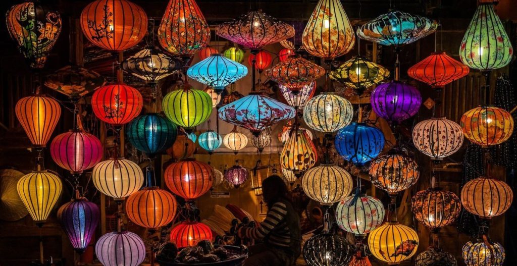 le lampade di hoi an