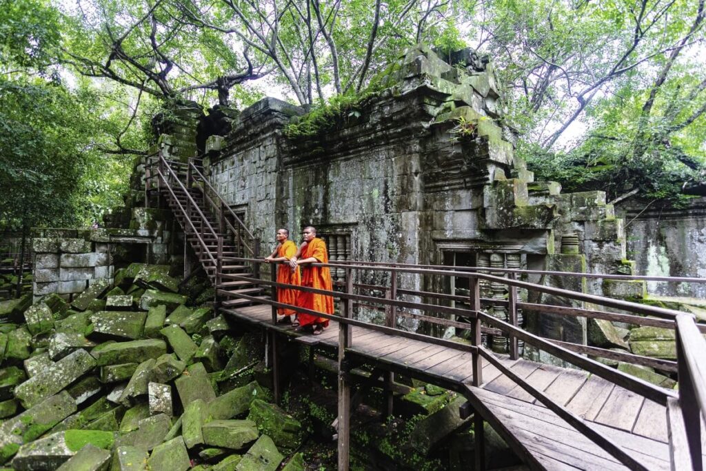 tipico tempio khmer