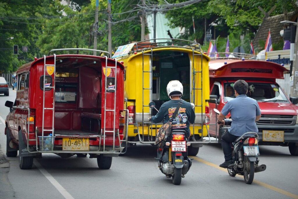 chiang mai in strada